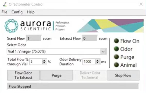 Aurora Control Tab