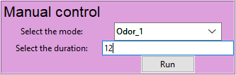 Manual Control Interface